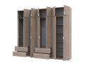 Set Lukas Dub Sonoma 3+4 dveře 280×50×240 (42005119)