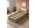Postel Doros Rondi Jednolůžková Dub Artisan/Kašmír 90x200 (44900529)