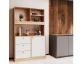 Mini kuchyně Doros Lea Dub Sonoma/Bílá DTD 100×43×171 (81359335)