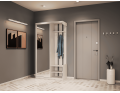 Předsíň Doros City One Door Bílý 1 zrcadlo 110 × 45 × 210 (44900058)
