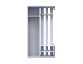 Předsíň Doros City One Door Bílý 1 zrcadlo 110 × 45 × 210 (44900058)