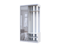Předsíň Doros City One Door Bílý 1 zrcadlo 110 × 45 × 210 (44900058)