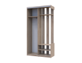 Předsíň Doros City One Door Dub Sonoma 1 zrcadlo 110 × 45 × 210 (44900083)