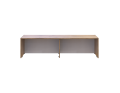 Šatní skříň Doros Rondy s nadstavcem a zrcadlem Dub Artisan/Kašmír 4 dveře 160x52x236 (80737831)