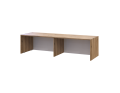 Šatní skříň Doros Rondy s nadstavcem Dub Artisan/Graphit 4 dveře 160x52x236 (80737828)