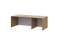 Šatní skříň Doros Rondy s nadstavcem a zrcadlem Dub Artisan/Graphit 3 dveře 121x52x236 (80737820)