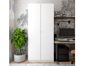 Skříň na oblečení Doros Promo Bílá 2 dveře 90×48×204 (80737070)