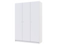 Skříň na oblečení Doros Promo Bílá 3 dveře 135×48×204 (80737071)