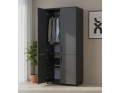 Skříň na oblečení Doros Thorn Antracit 2 DTD tyč 90х51.6х200 (44900443)