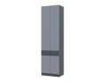 Šatní skříň Sola Grafit/Šedá dveře 60×40×215 (44900341)