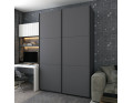 Šatní skříň s posuvnými dveřmi Doros G-Caiser Antracit / Antracit 2 dveře  / 3 části 160x60x240 (42005412)