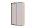 Šatní skříň s posuvnými dveřmi Doros City Light Kašmír 2 dveře 120×60×225 (80736329)