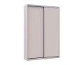 Šatní skříň s posuvnými dveřmi Doros City Light Kašmír 2 dveře 150×45×225 (80736350)