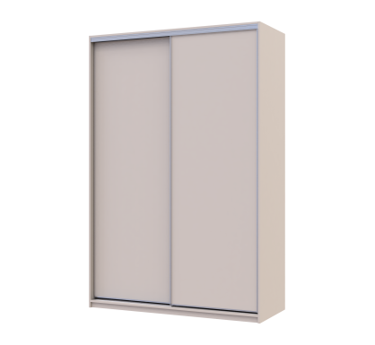 Šatní skříň s posuvnými dveřmi Doros City Light Kašmír 2 dveře 150×60×225 (80736347)