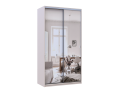 Šatní skříň s posuvnými dveřmi Doros City Light Kašmír 2 zrcadla 120×60×225 (80736341)
