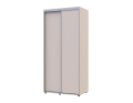 Šatní skříň s posuvnými dveřmi Doros Sigma Slim Kašmír 2 dveře 100x60x214.4 (42005453)