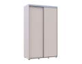 Šatní skříň s posuvnými dveřmi Doros Sigma Slim Kašmír 2 dveře 130x60x214.4 (42005456)