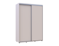 Šatní skříň s posuvnými dveřmi Doros Sigma Slim Kašmír 2 dveře 150x60x214.4 (42005458)
