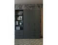 Regál na oblečení Gelar Grafit 3SZ 60×49,5×203,4 (41516132)