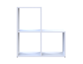 Regál Doros Step 2×2 Bílý otevřený 69×28,8×71,4 (41516156)