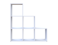 Regál Doros Step 3×3 Bílý otevřený 102,6×28,8×106,1 (41516161)