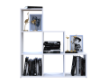 Regál Doros Step 3×3 Bílý otevřený 102,6×28,8×106,1 (41516161)