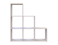 Regál Doros Step 3×3 Kašmír otevřený 102,6×28,8×106,1 (41516163)