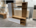 Obývací stěna Doros Kona Dub Evok / Bílý 151 × 40 × 147 (44900388)