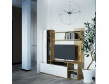 Obývací stěna Doros Kona Dub Evok / Bílý 151 × 40 × 147 (44900388)