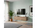TV stolek Doros Levia Dub Evok 3 dveře 130x35x33 (41516290)