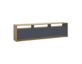 TV stolek Doros U3 Dub Artisan / Grafit 180×33×43 (41516202)