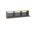 TV stolek Doros U3 Dub Artisan / Grafit 180×33×43 (41516202)